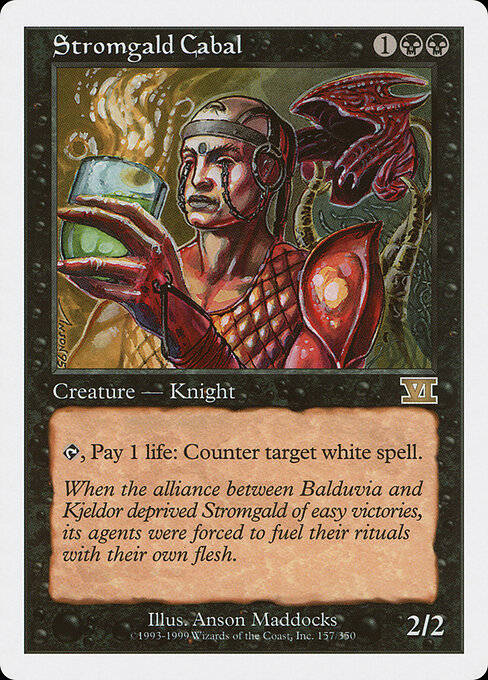 Stromgald Cabal 157