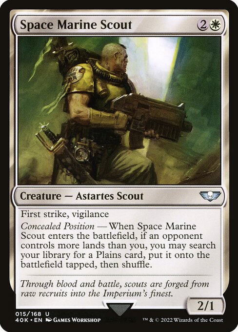 Space Marine Scout 15