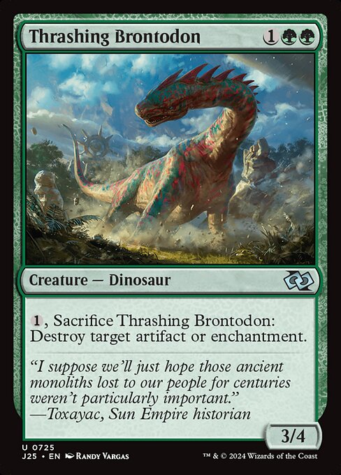 Thrashing Brontodon 725