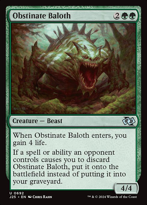 Obstinate Baloth 692