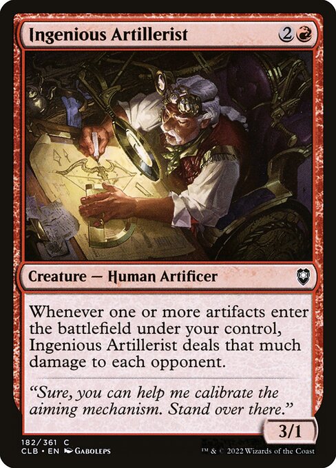 Ingenious Artillerist 182