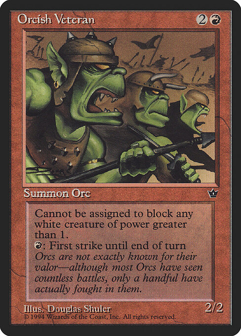 Orcish Veteran 62a