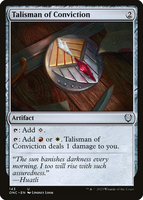 Talisman of Conviction 143
