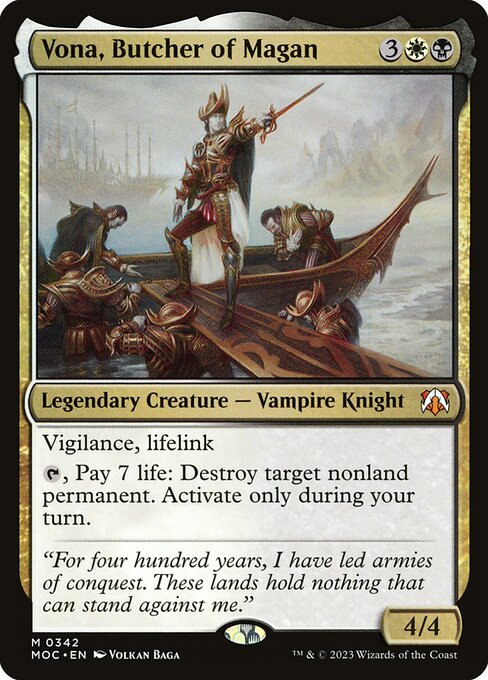 Vona, Butcher of Magan 342