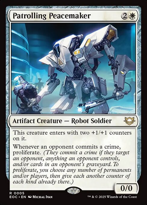 Patrolling Peacemaker 5