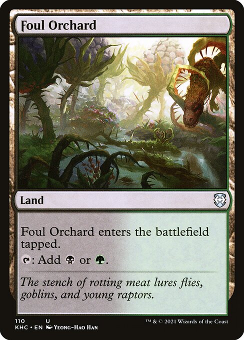 Foul Orchard 110