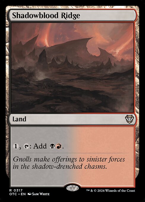 Shadowblood Ridge 317