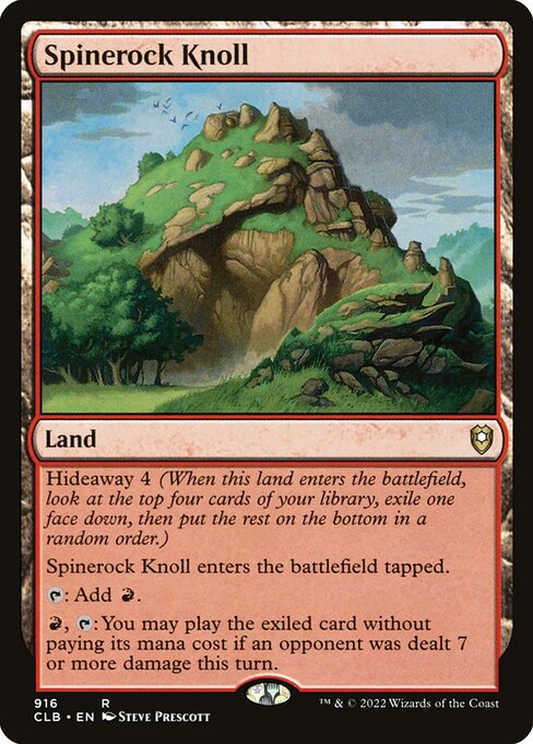 Spinerock Knoll 916