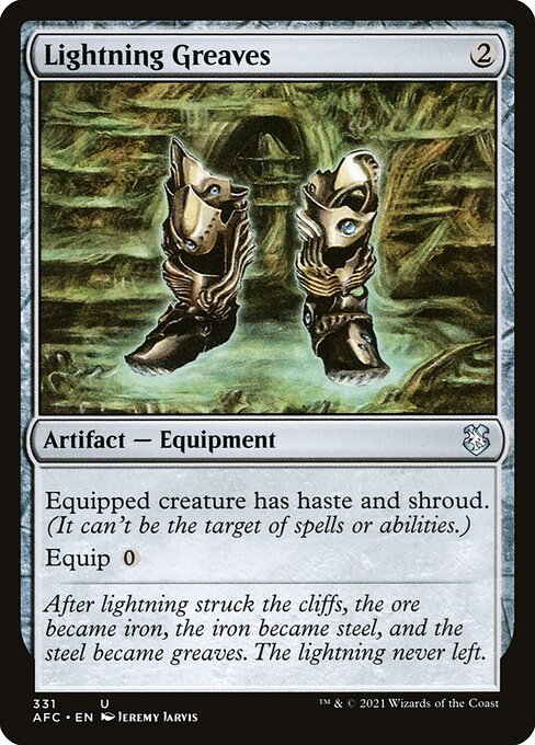 Lightning Greaves 331
