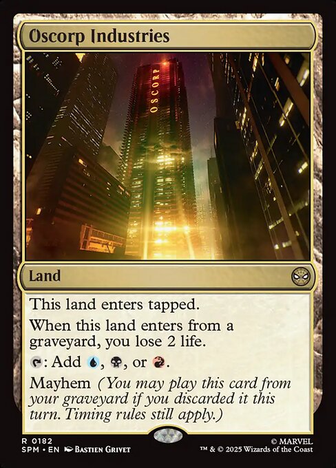 Oscorp Industries 182