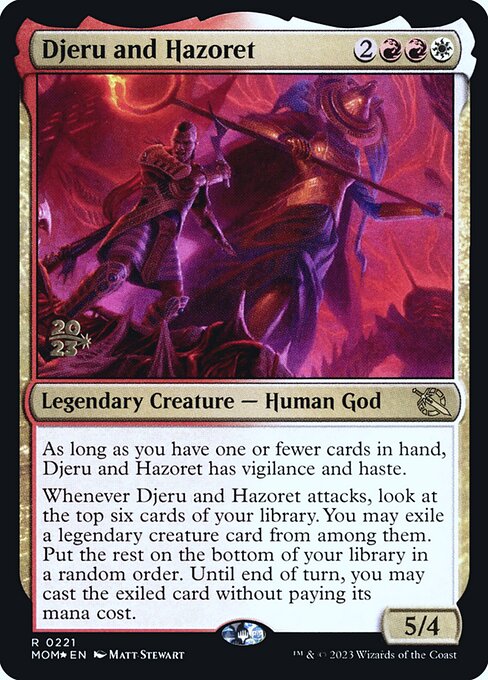 Djeru and Hazoret 221s