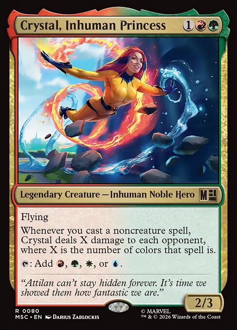 Crystal, Inhuman Princess 80