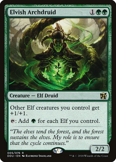 Elvish Archdruid 5