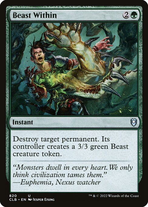 Beast Within 820