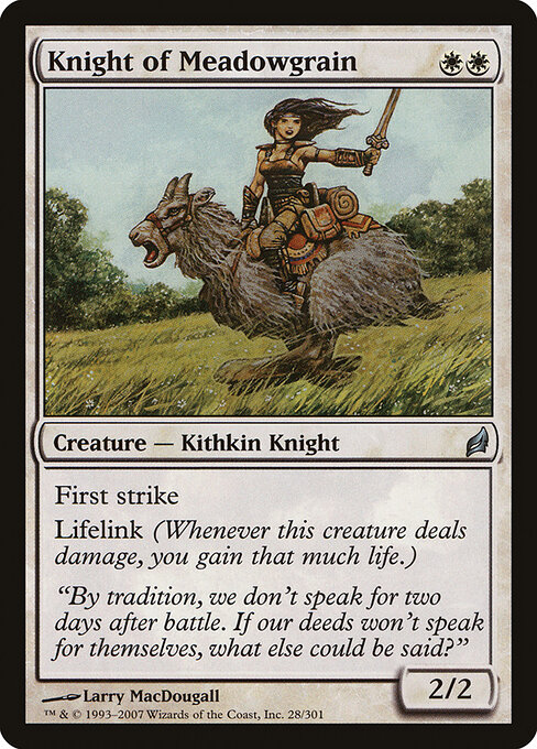 Knight of Meadowgrain 28