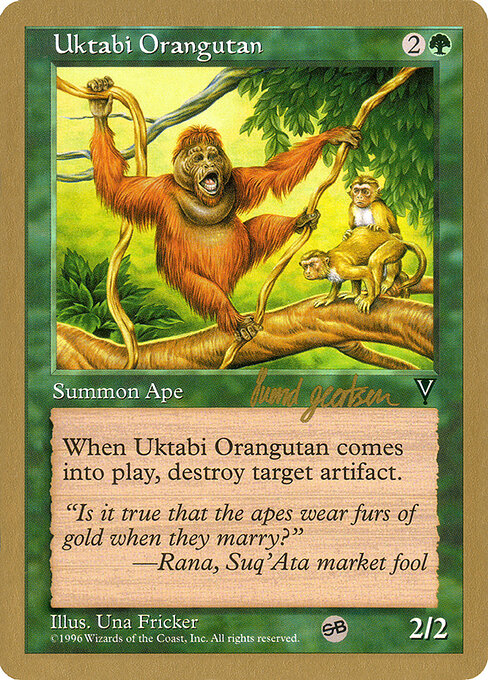 Uktabi Orangutan sg123sb