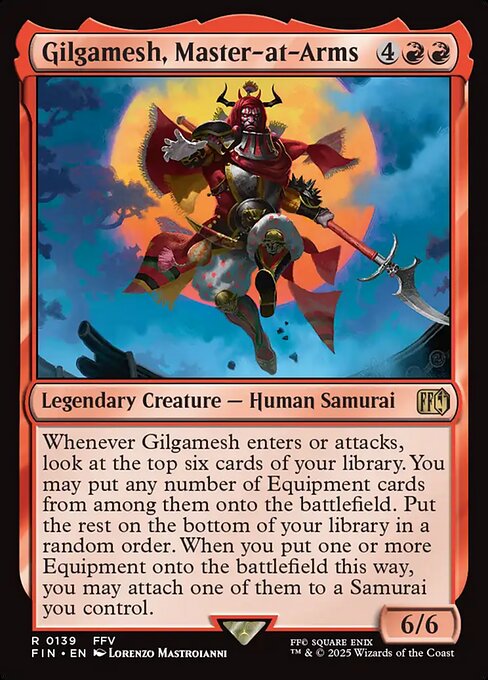Gilgamesh, Master-at-Arms 139