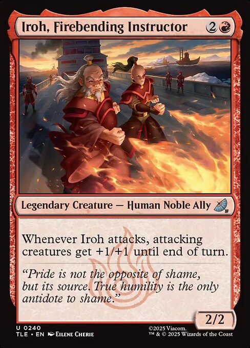 Iroh, Firebending Instructor 240