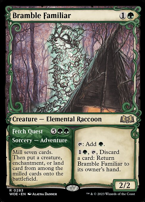 Bramble Familiar // Fetch Quest 283