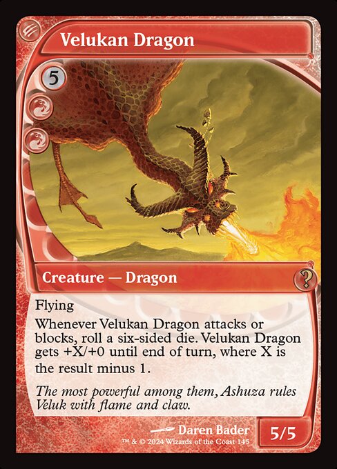 Velukan Dragon 145