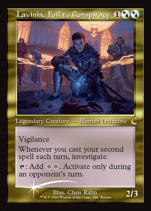 Lavinia, Foil to Conspiracy 284