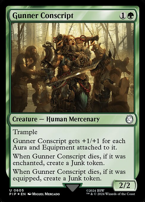 Gunner Conscript 605