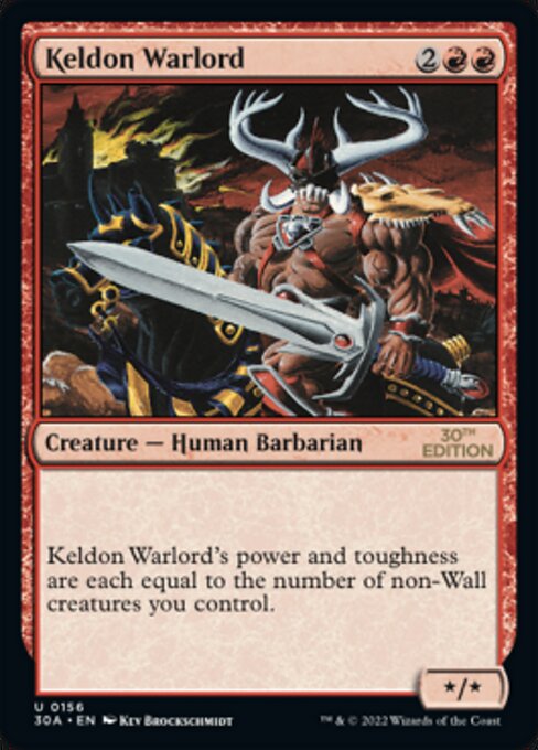 Keldon Warlord 156