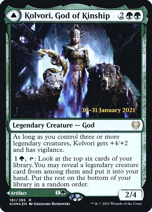 Kolvori, God of Kinship // The Ringhart Crest 181s