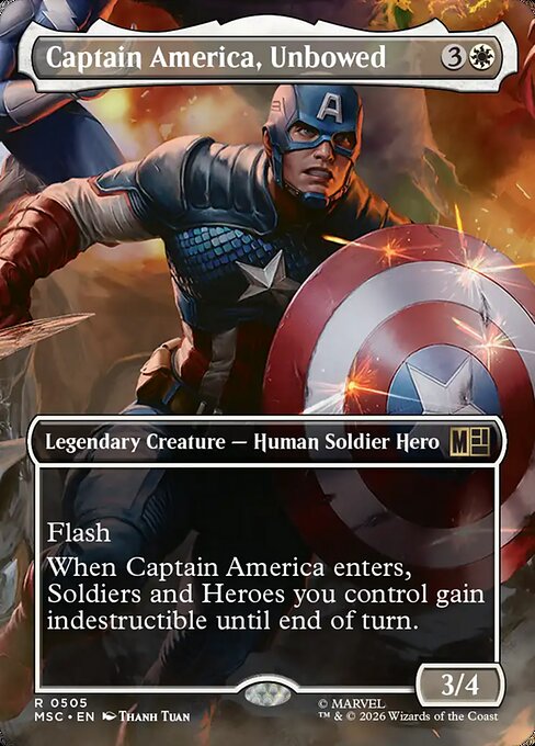 Captain America, Unbowed 505