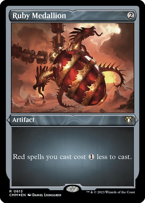 Ruby Medallion 613