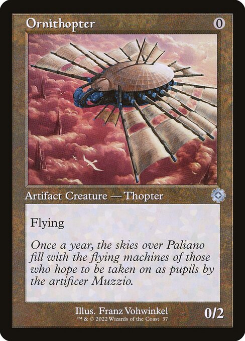 Ornithopter 37