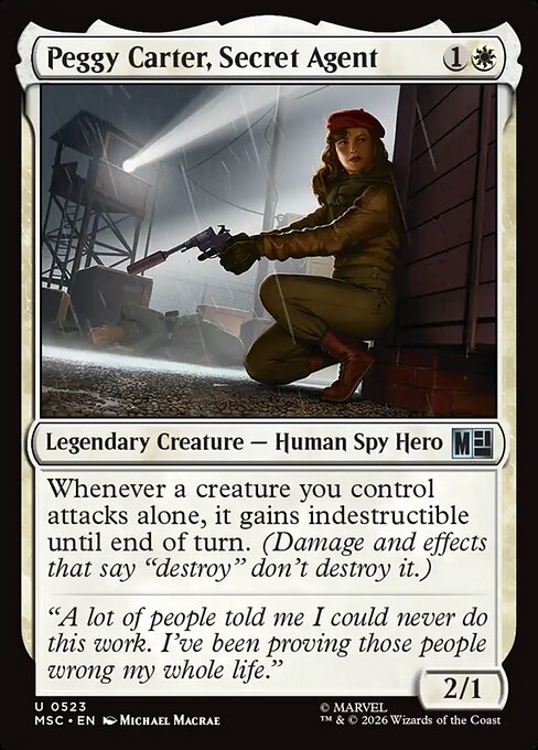 Peggy Carter, Secret Agent 523