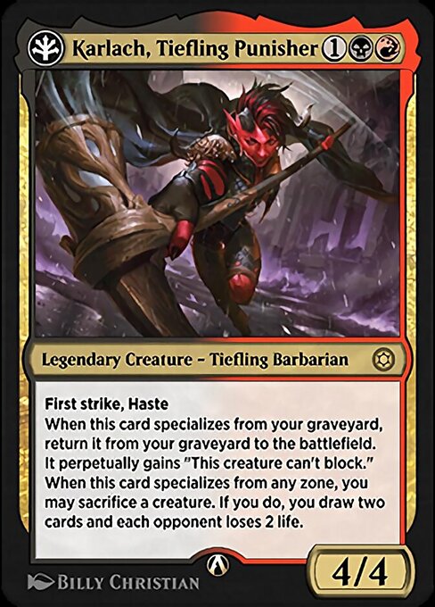 Karlach, Tiefling Punisher 14b