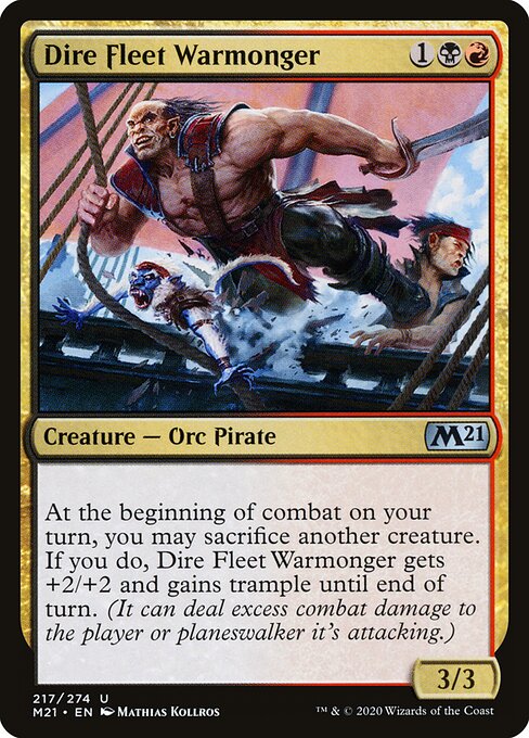 Dire Fleet Warmonger 217