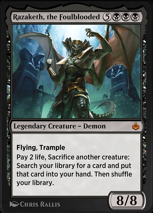 Razaketh, the Foulblooded 120