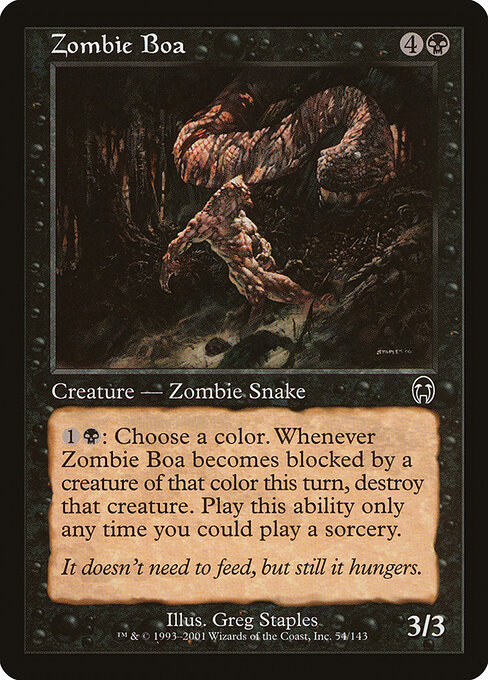Zombie Boa 54