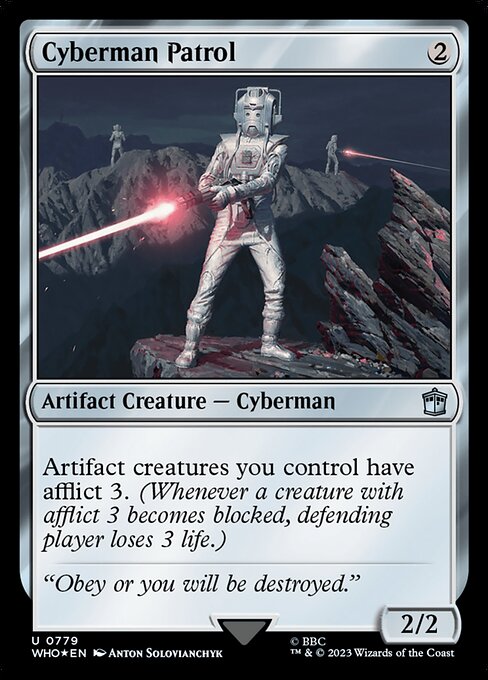 Cyberman Patrol 779
