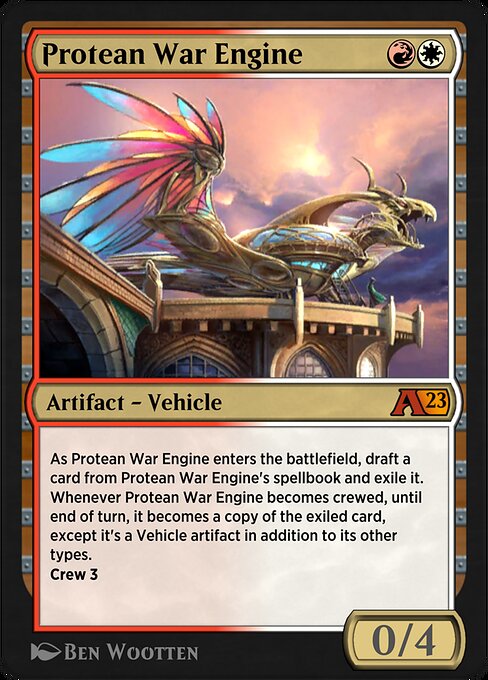 Protean War Engine 25