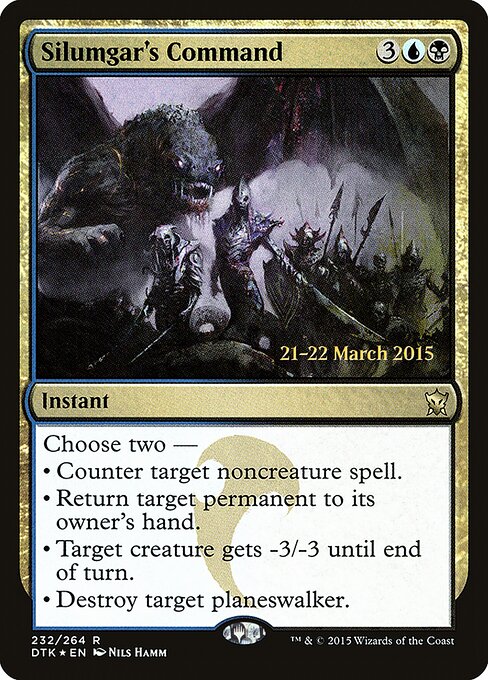 Silumgar's Command 232s