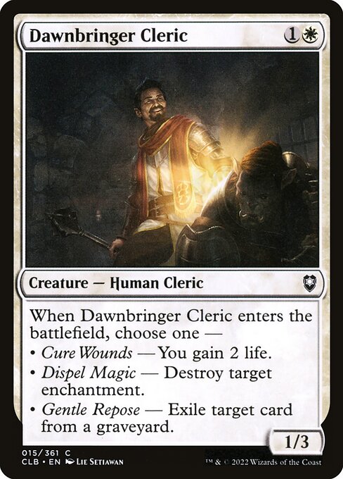 Dawnbringer Cleric 15