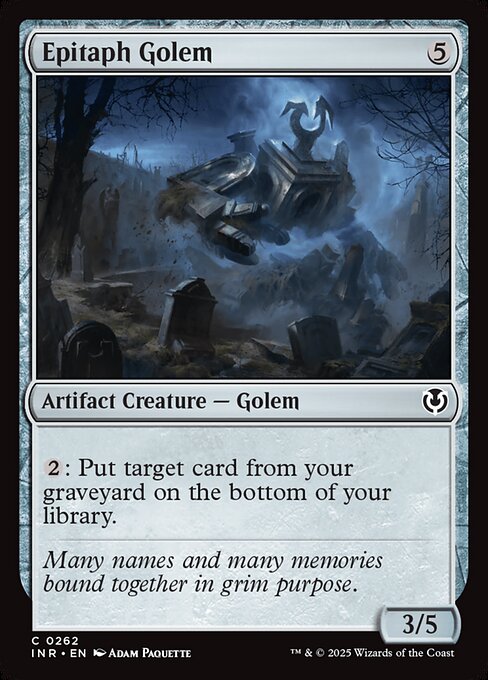 Epitaph Golem 262