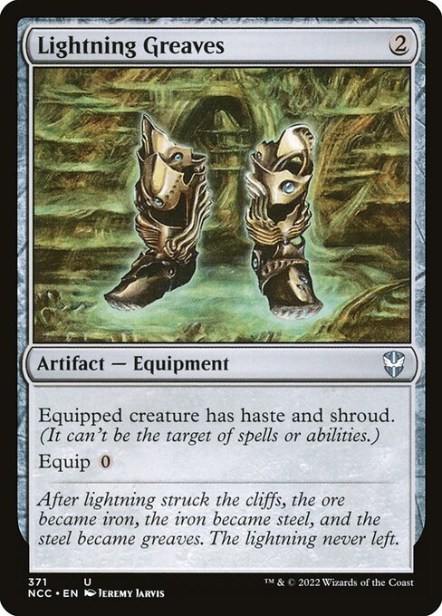 Lightning Greaves 371