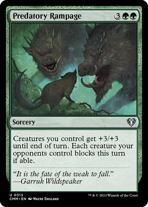 Predatory Rampage 313