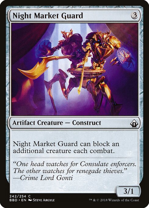 Night Market Guard 242
