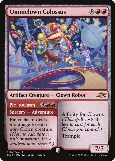 Omniclown Colossus // Pie-roclasm 116