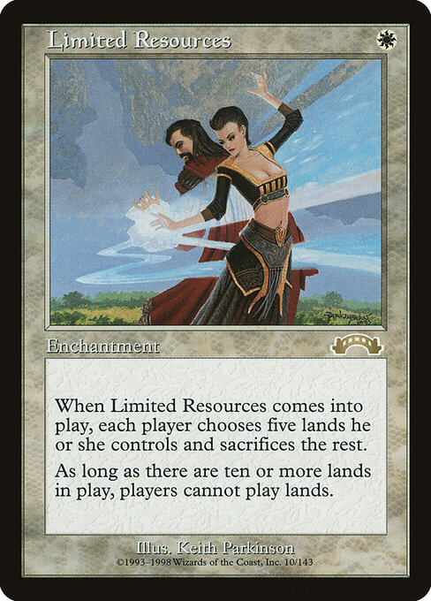 Limited Resources 10