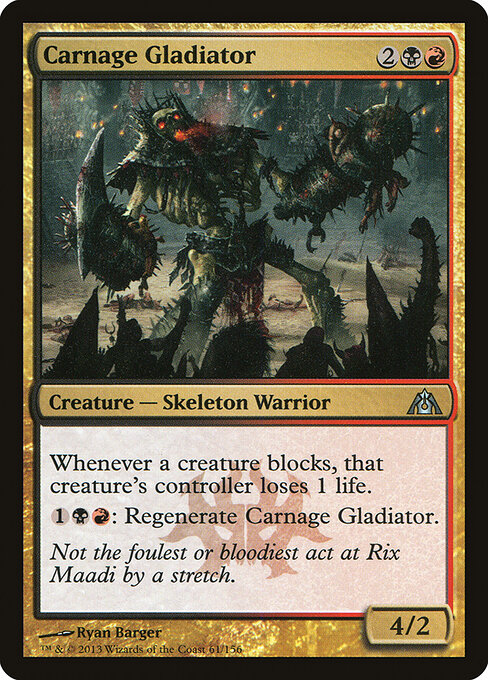Carnage Gladiator 61