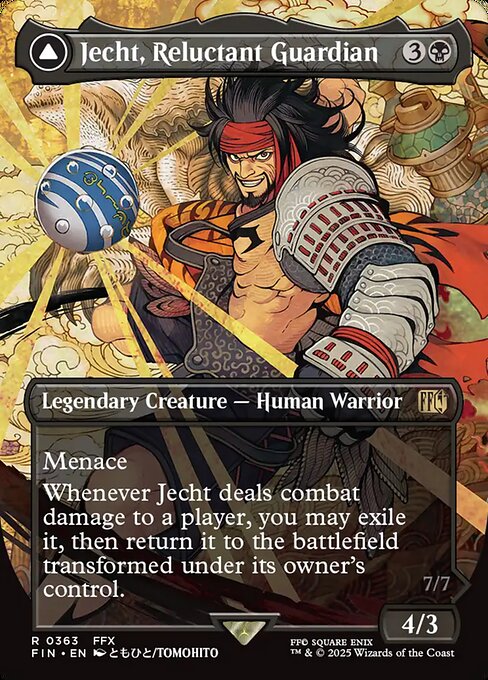 Jecht, Reluctant Guardian // Braska's Final Aeon 363