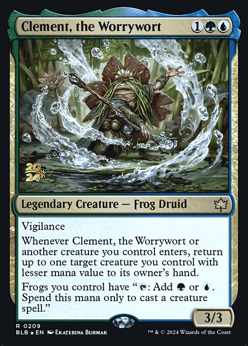 Clement, the Worrywort 209s