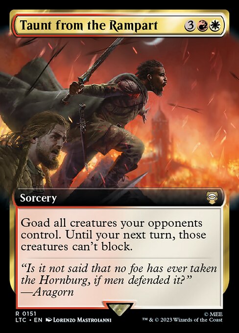 Taunt from the Rampart 151